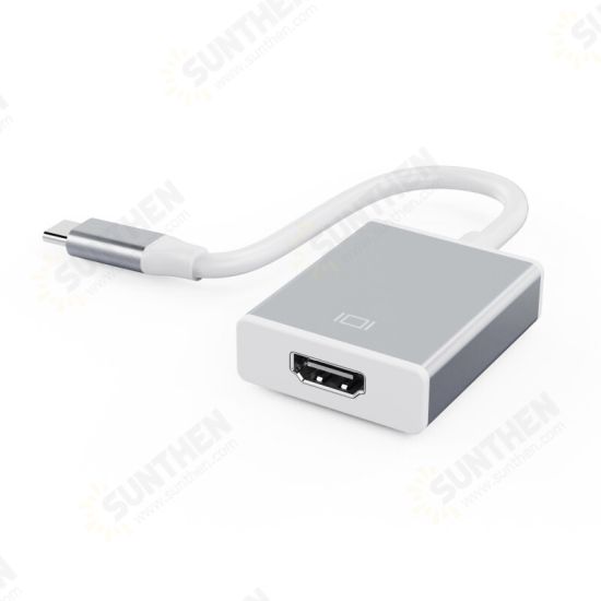 USB-C to HDMI 4K@30Hz Converter USB-C 3.1 to HDMI Same Screen Adapter For Notebook Phone Monitor