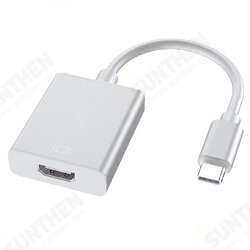 USB-C to HDMI 4K@30Hz Converter USB-C 3.1 to HDMI Same Screen Adapter For Notebook Phone Monitor USB-C to HDMI 4K@30Hz Converter USB-C 3.1 to HDMI Same Screen Adapter For Notebook Phone Monitor