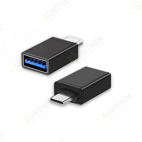 USB Type C Male to USB A 3.0 Female OTG Converter Adapter For Huawei P30 P40 Pro Mi10 Note 9S S20+ Note 20