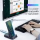 7-In-1 USB-C HUB Docking Station USB3.0*1/USB2.0*2/4K@30Hz HDMI*1/Memory Card Readers *1/USB-C *1 For iPhone 13 Pro Max For Samsung Galaxy S21 5G