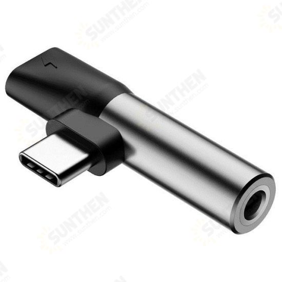 USB Type C to 3.5mm Jack Charging Extension Earphone Adapter For Mi 8 6 Huawei P20