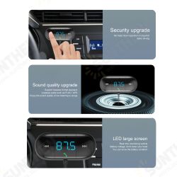 BT5.0 Wireless Car Kit FM Transmitter Receiver MP3 Player Support TF Card For Car BT5.0 Wireless Car Kit FM Transmitter Receiver MP3 Player Support TF Card For Car