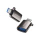 S-H151 Type-C Male to USB Female Adapter Converter for Mobile Phone Laptop Pad U Disk