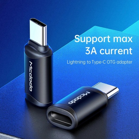 3A Type-C Adapter Type C Female To 8pin for Lignhtning Male for iPhone USB-C Connector for Samsung Galaxy Note S20 ultra Huawei Mate40 OnePlus 8 Pro