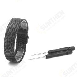 Milanese Stainless Steel Magnetic Band Wrist Strap with Tool for Garmin Vivoactive Watch Milanese Stainless Steel Magnetic Band Wrist Strap with Tool for Garmin Vivoactive Watch
