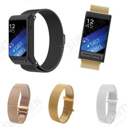 Milanese Stainless Steel Magnetic Band Wrist Strap with Tool for Garmin Vivoactive Watch Milanese Stainless Steel Magnetic Band Wrist Strap with Tool for Garmin Vivoactive Watch