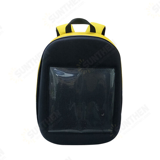 LED Backbag USB WiFi GPRS APP Control Backpack Double Shoulder Bag Mobile Billboard Advertisement