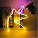 Photography Prop Decoration Atmosphere Shop Window Home Party Art Bar Wedding Neon Light USB Powered Wall Hanging Word Sign Led