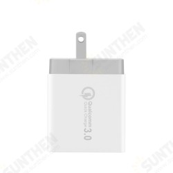 3 USB Ports 3A QC3.0 US Wall Travel Charger For iphoneX 8/8Plus Samsung S8 Letv 6 mi5 mi 3 USB Ports 3A QC3.0 US Wall Travel Charger For iphoneX 8/8Plus Samsung S8 Letv 6 mi5 mi