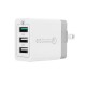 3 USB Ports 3A QC3.0 US Wall Travel Charger For iphoneX 8/8Plus Samsung S8 Letv 6 mi5 mi