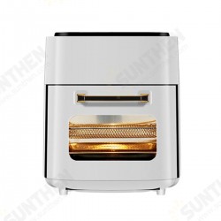AF5 1400W 220V 15L Air Fryer 360° Surround Heating Digital LCD Display Hot Oven Cooker with Removable Dishwasher Safety Basket AF5 1400W 220V 15L Air Fryer 360° Surround Heating Digital LCD Display Hot Oven Cooker with Removable Dishwasher Safety Basket