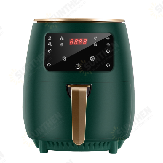 1800W 4.5L Air Fryer Oil Health Fryer Cooker 110V/220V Multifunction Smart Touch LCD Airfryer French fries Pizza Fryer