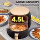 1800W 4.5L Air Fryer Oil Health Fryer Cooker 110V/220V Multifunction Smart Touch LCD Airfryer French fries Pizza Fryer 1800W 4.5L Air Fryer Oil Health Fryer Cooker 110V/220V Multifunction Smart Touch LCD Airfryer French fries Pizza Fryer