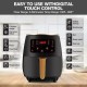1800W 4.5L Air Fryer Oil Health Fryer Cooker 110V/220V Multifunction Smart Touch LCD Airfryer French fries Pizza Fryer 1800W 4.5L Air Fryer Oil Health Fryer Cooker 110V/220V Multifunction Smart Touch LCD Airfryer French fries Pizza Fryer