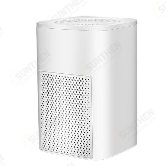 5W Portable USB Negative Ion Air Purifier Low Noise Removal of Formaldehyde PM2.5 for Home Office Car