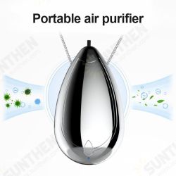 Portable Air Purifier USB Rechargeable Mini Air Cleaner Necklace with Chain Portable Air Purifier USB Rechargeable Mini Air Cleaner Necklace with Chain