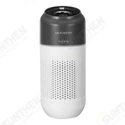 Mini Air Purifier Double-layer Filter Purification USB Charging Low Noise Removal of Formaldehyde PM2.5 for Home Office Car