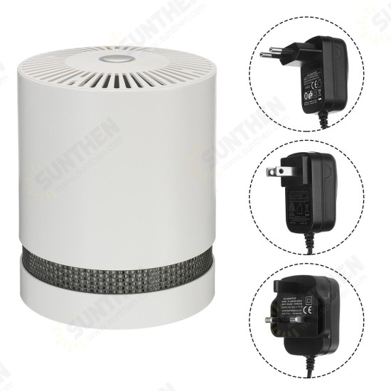 Negative Ion Air Purifier HEPA Filter Desktop Air Cleaner For Home Office Car