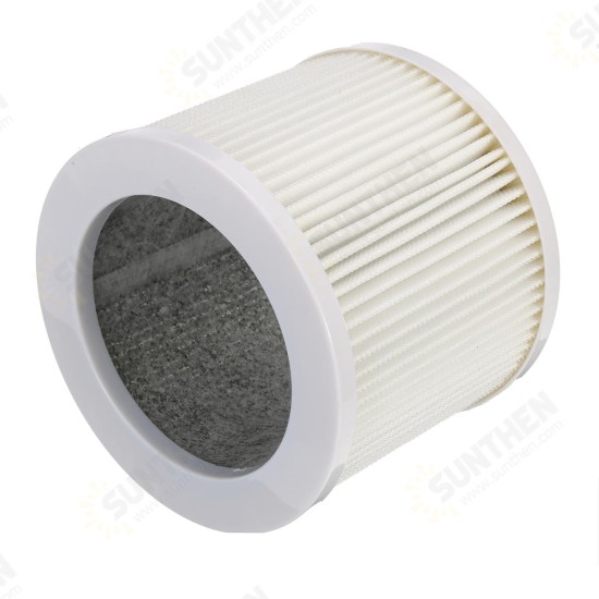 Negative Ion Air Purifier HEPA Filter Desktop Air Cleaner For Home Office Car