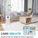 A9 Air Purifier LED Display 460m³/h CADR 4 Gear Wind Speed Remove 99.97% Dust Smoke Pollen Alexa Google Home Voice Control Air Cleaner for Home Bedroom Office Large Room