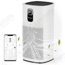 A9 Air Purifier LED Display 460m³/h CADR 4 Gear Wind Speed Remove 99.97% Dust Smoke Pollen Alexa Google Home Voice Control Air Cleaner for Home Bedroom Office Large Room A9 Air Purifier LED Display 460m³/h CADR 4 Gear Wind Speed Remove 99.97% Dust Smoke Pollen Alexa Google Home Voice Control Air Cleaner for Home Bedroom Office Large Room
