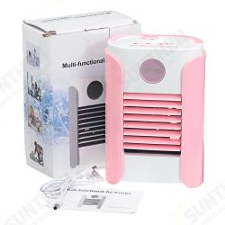 USB Mini Portable Bluetooth Radio Air Cooler Humidifier Conditioning Mute Spray Cooling Fan USB Mini Portable Bluetooth Radio Air Cooler Humidifier Conditioning Mute Spray Cooling Fan