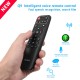 Q9 Intelligent Air Mouse BT Voice Remote Control 22 Keys 6 Key IR Plastic Silicone Black Fly Air Mouse Per Android Tv Box /Mini Pc/Tv/Win 10