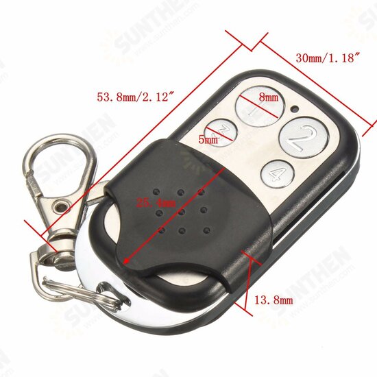 4 Button 433MHz Garage Gate Key Remote Control For Marantec D302/D304/D313 Comfort 220