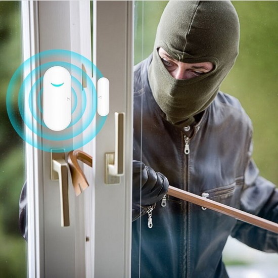 CD101 Wireless Door and Window Smart Door Magnetic Sensor Smart Linkage Switch Security Alarms