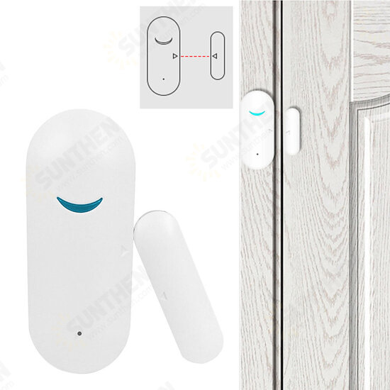 Easy Install Push Notification Office Guard Door Sensor Alarm Anti Theft Home Security Open Closed Smart WIFI Tuya APP