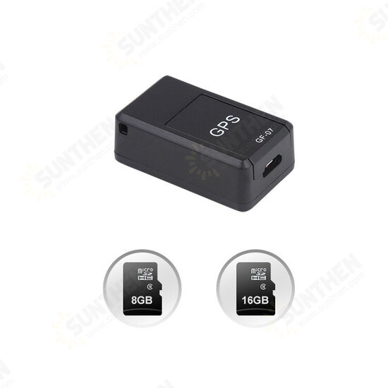 GF07 2G Magnetic Mini Car Tracker GPS Real Time Tracking Locator Device Magnetic GPS Tracker Real-time Vehicle Locator