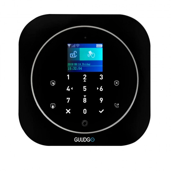 Tuya APP Smart WiFi GSM Home Security Alarm System Sensors Home Alarm 433MHz Compatible With Alexa Google IFTTT