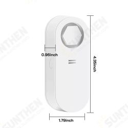 433MHz 120dB Wireless WIFI Waterproof Water Leak Flooding Sensor Alarm with Buzzer 433MHz 120dB Wireless WIFI Waterproof Water Leak Flooding Sensor Alarm with Buzzer