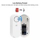 433MHz 120dB Wireless WIFI Waterproof Water Leak Flooding Sensor Alarm with Buzzer