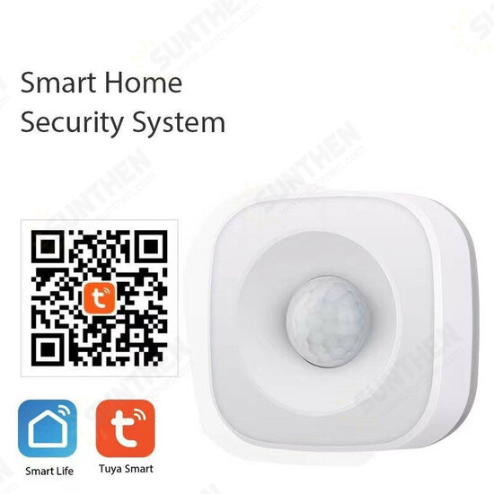 Tuya WiFi Human Body Sensor Wireless Smart Body Movement PIR Motion Sensor Use With Tuya Smart Life App