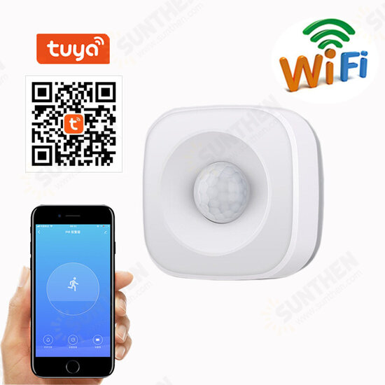 Tuya WiFi Human Body Sensor Wireless Smart Body Movement PIR Motion Sensor Use With Tuya Smart Life App