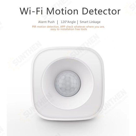 Tuya WiFi Human Body Sensor Wireless Smart Body Movement PIR Motion Sensor Use With Tuya Smart Life App