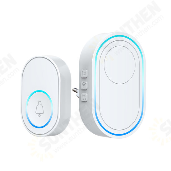 Private Model Tuya Wifi Doorbell Smart Doorbell Alarm Can be Equipped with 100 Wireless Sensor