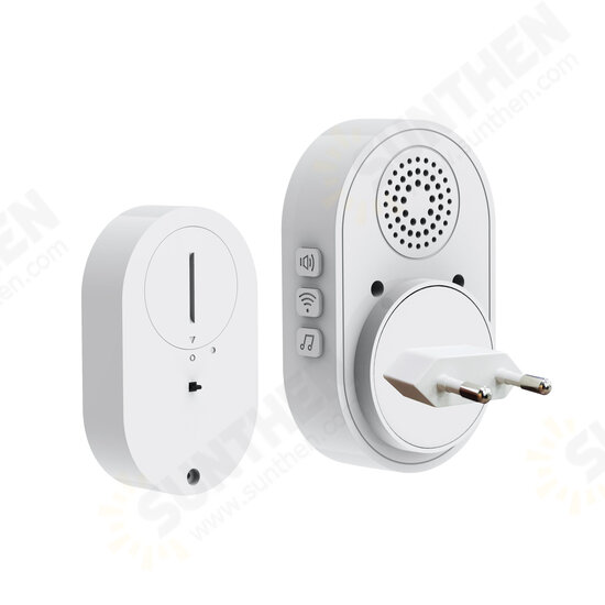 Private Model Tuya Wifi Doorbell Smart Doorbell Alarm Can be Equipped with 100 Wireless Sensor