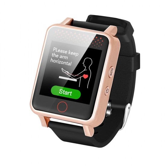 RF-V36 GPS Smart Watch GPS Tracker Phone Locator GPS+Wifi+LBS Heart Beat/Blood Pressure Detection Sport/Pill Reminder
