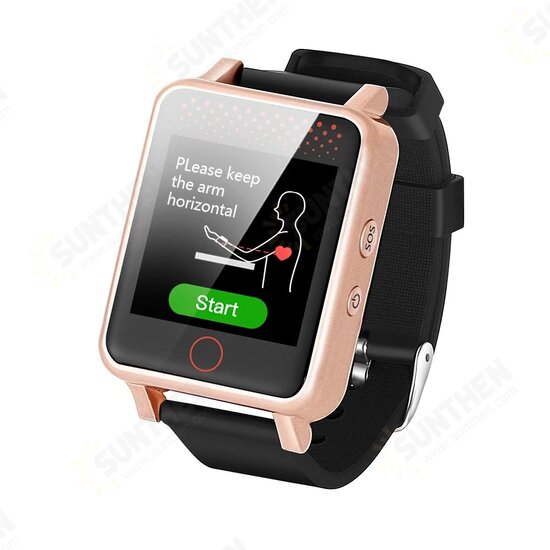 RF-V36 GPS Smart Watch GPS Tracker Phone Locator GPS+Wifi+LBS Heart Beat/Blood Pressure Detection Sport/Pill Reminder