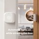 Smart WiFi ZIGBE Door Window Sensor Scene Intelligent Light Air Purifier On/OFF Device Door Entry Detector Remote APP Notifications