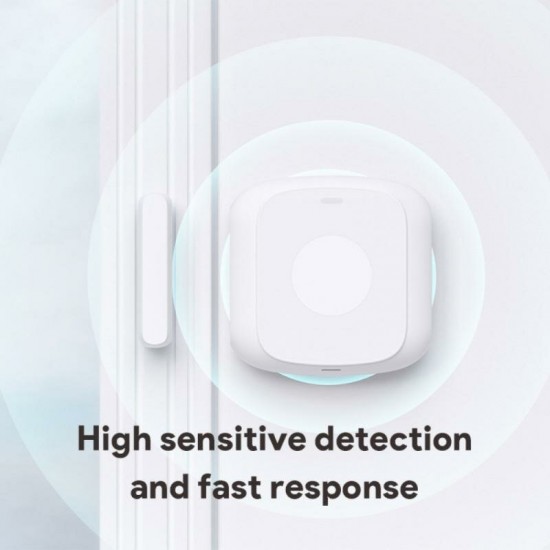 Smart WiFi ZIGBE Door Window Sensor Scene Intelligent Light Air Purifier On/OFF Device Door Entry Detector Remote APP Notifications