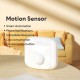 Tuya Smart WiFi IR Sensor Intelligent Motion Sensor Remote APP Alarm Push Control Anti-theft Detection Device Auto Curtain Light On/Off Low Power Consumption Smart Home Security Protection