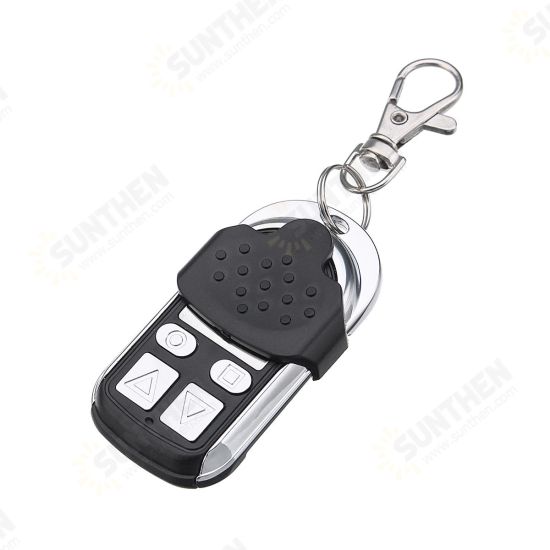 Universal 4 Buttons 433MHz Electric Remote Control Switch Key Fob with Chip Garage Door