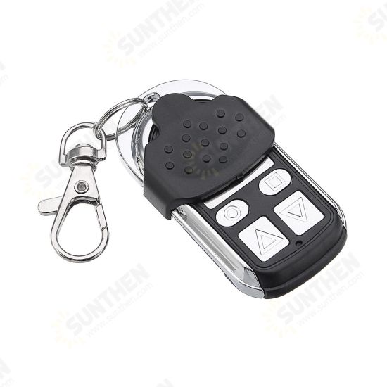 Universal 4 Buttons 433MHz Electric Remote Control Switch Key Fob with Chip Garage Door