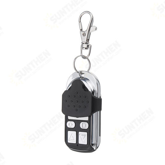 Universal 4 Buttons 433MHz Electric Remote Control Switch Key Fob with Chip Garage Door