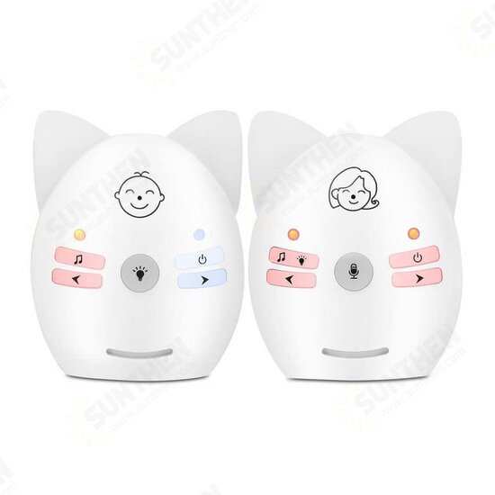 V30 ISM 905-925MHz Wireless Audio Baby Monitor Two-way Talk Intercom Baby Monitor