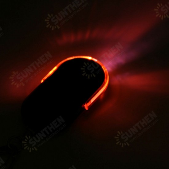 Wireless Anti-Lost Alarm Key Finder Locator Keychain Whistle Sound with LED Light