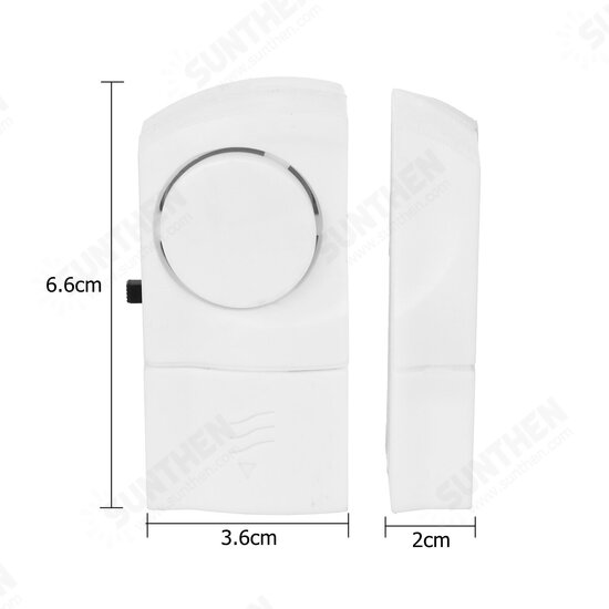 Wireless Home Burglar Security Door Window Alarm System Magnetic Contact